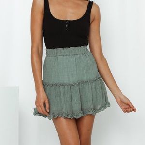 Hello Molly Blinded by the Light Skirt Medium NWT